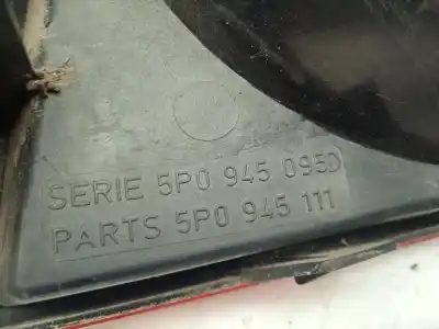 Second-hand car spare part left tailgate light for seat altea (5p1) reference oem iam references 5p0945095d  