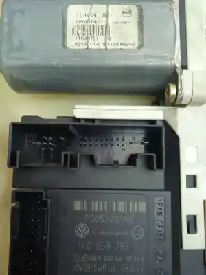 Second-hand car spare part driver left window regulator for seat altea (5p1) reference oem iam references 5p0837401  