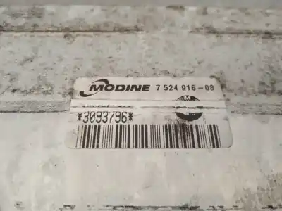 Second-hand car spare part intercooler for bmw serie 1 berlina (e81/e87) 2.0 turbodiesel cat oem iam references 752491608  