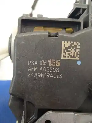 Автозапчасти б/у ЗАМОК ПЕРЕДНЕЙ ПРАВОЙ ДВЕРИ за CITROEN C3 PICASSO (SH_)  ссылки OEM IAM 836155  