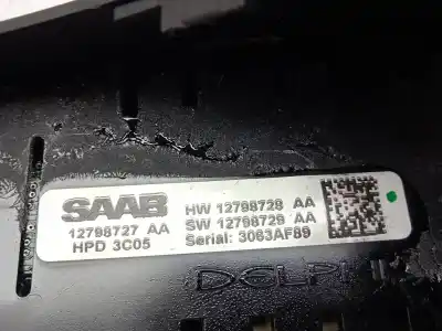Second-hand car spare part MULTIFUNCTION DISPLAY for SAAB 9-3 BERLINA  OEM IAM references 12798727AA  