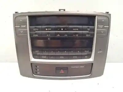 Second-hand car spare part climate control for lexus is200 (ds2/is2) 2.2 d-cat oem iam references 758950