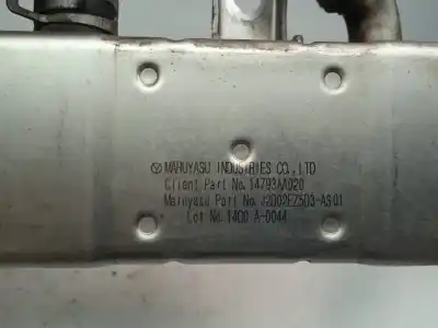 Pezzo di ricambio per auto di seconda mano raffreddatore egr per subaru forester s12 2.0 diesel cat riferimenti oem iam 14793aa020  