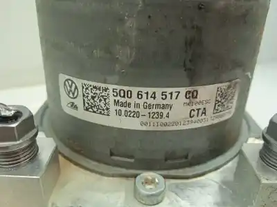 Автозапчастина б/у абс для seat leon (5f1) style visio посилання на oem iam 5q0614517cq  