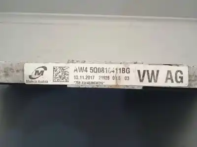 Автозапчастина б/у конденсат/радіатор кондиционера для seat leon (5f1) style visio посилання на oem iam 5q0816411bg  