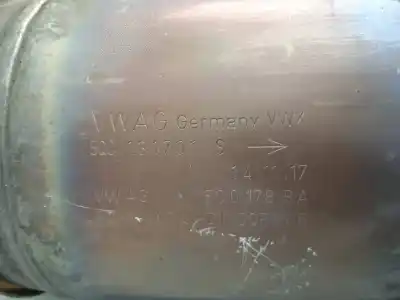 Second-hand car spare part catalytic converter for seat leon (5f1) style visio oem iam references 5q0131701s Second-hand car spare part catalytic converter for seat leon (5f1) style visio oem iam references 5q0131701s