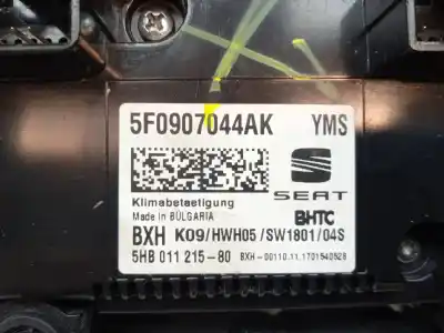 Автозапчасти б/у климат-контроль за seat leon (5f1) style visio ссылки oem iam 5f0907044ak  