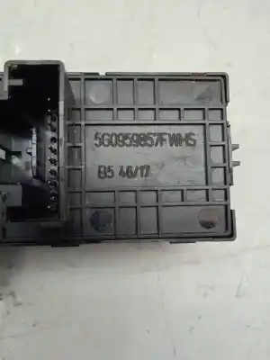 Second-hand car spare part left front power window switch for seat leon (5f1) style visio oem iam references 5g0959857f  