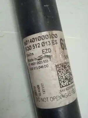 Second-hand car spare part rear left shock absorber for seat leon (5f1) style visio oem iam references 5q0512013es Second-hand car spare part rear left shock absorber for seat leon (5f1) style visio oem iam references 5q0512013es