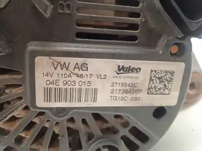 Second-hand car spare part alternator for seat leon (5f1) style visio oem iam references 04e903015 Second-hand car spare part alternator for seat leon (5f1) style visio oem iam references 04e903015