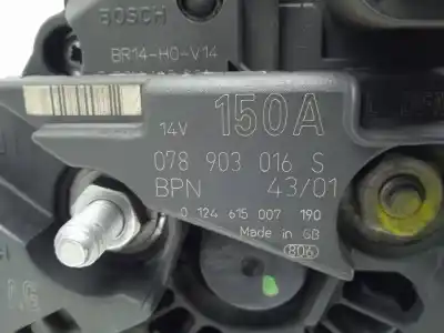 Автозапчастина б/у генератор для audi a4 b6 (8e2) 3.0 посилання на oem iam 078903016s  