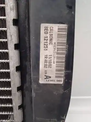 Peça sobressalente para automóvel em segunda mão RADIADOR DE ÁGUA por AUDI A4 B6 (8E2)  Referências OEM IAM 8E0121251A  
