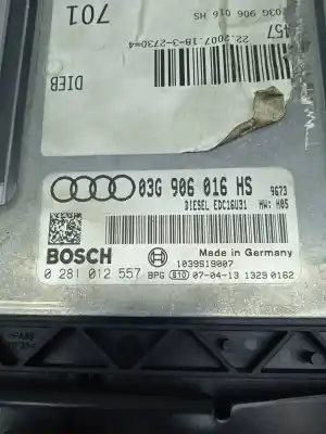Second-hand car spare part ecu engine control for audi a6 c6 (4f2) 2.0 tdi oem iam references 03g906016hs  