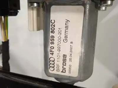 Second-hand car spare part rear right window regulator for audi a6 c6 (4f2) 2.0 tdi oem iam references 4f0959802c  