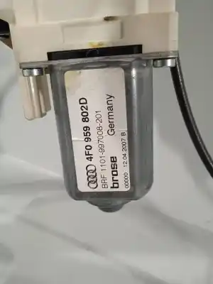 Second-hand car spare part passenger side right window regulator for audi a6 c6 (4f2) 2.0 tdi oem iam references 4f0959802d