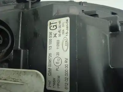 Pezzo di ricambio per auto di seconda mano faro anteriore destro per opel corsa 3 c 1.3 cdti 70ch manual riferimenti oem iam 13100536  