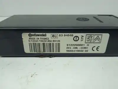 Автозапчасти б/у электронный модуль за citroen c4 picasso i monospace (ud_) 1.6 hdi ссылки oem iam 9666419080  