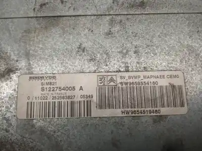 Peça sobressalente para automóvel em segunda mão unidade de controle automática da caixa de câmbio por citroen c2 (jm_) 1.4 hdi referências oem iam 9659554180  