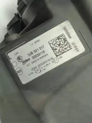 Автозапчасти б/у левая фара за skoda rapid ambition ссылки oem iam 5jb941017  