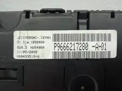 Автозапчасти б/у приборная доска за citroen c4 picasso i monospace (ud_) 1.6 hdi ссылки oem iam 9666217280
