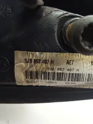 Автозапчастина б/у ліве дзеркало для skoda rapid ambition посилання на oem iam 5jb857407h  