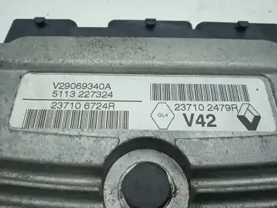 Автозапчастина б/у ебу контролер двигуна для dacia dokker ambiance посилання на oem iam 237106724r  