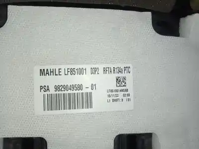 Peça sobressalente para automóvel em segunda mão aquecimento normal completo por ds 3 crossback so chic referências oem iam 9829049580  