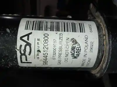Peça sobressalente para automóvel em segunda mão amortecedor dianteiro esquerdo por ds 3 crossback so chic referências oem iam 98445120800  