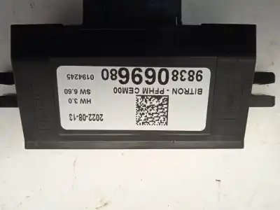 Peça sobressalente para automóvel em segunda mão módulo eletrônico por ds 3 crossback so chic referências oem iam 9838069680  