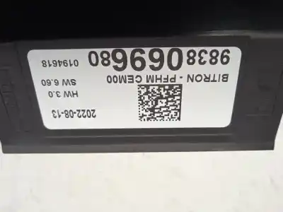 Peça sobressalente para automóvel em segunda mão módulo eletrônico por ds 3 crossback so chic referências oem iam 9838069680  
