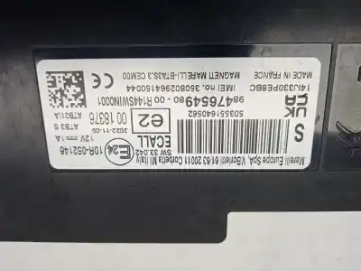 Peça sobressalente para automóvel em segunda mão módulo eletrônico por ds 3 crossback so chic referências oem iam 9847654980  