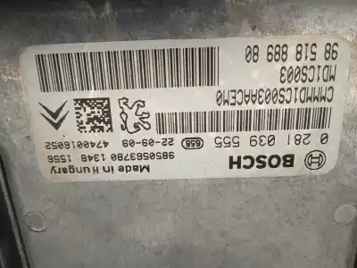 Second-hand car spare part ecu engine control for ds 3 crossback so chic oem iam references 9851888980  