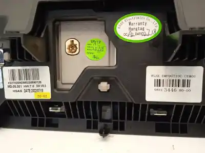 Second-hand car spare part multifunction display for ds 3 crossback so chic oem iam references 9841344680  