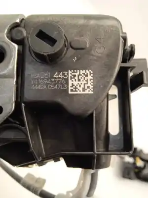Second-hand car spare part left front door lock for ds 3 crossback so chic oem iam references 16943658  
