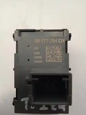 Second-hand car spare part rear left power window switch for ds 3 crossback so chic oem iam references 98177784dx  