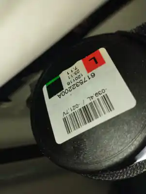 Автозапчастина б/у задній лівий ремін безпеки для lancia ypsilon (402) 1.2 cat посилання на oem iam 617532200a  