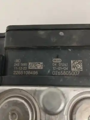 Автозапчастина б/у абс для lancia ypsilon (402) 1.2 cat посилання на oem iam 51866695  