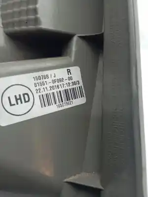 Автозапчастина б/у правий ліхтар для toyota verso (_r2_) 2.0 d-4d (aur20_) посилання на oem iam 815510f092  