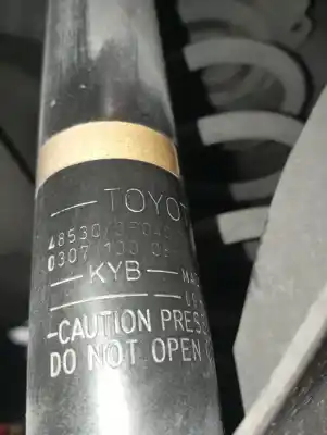 Автозапчасти б/у правый задний амортизатор за toyota verso (_r2_) 2.0 d-4d (aur20_) ссылки oem iam 485300f040  