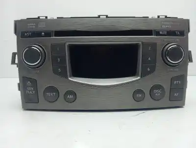 Peça sobressalente para automóvel em segunda mão sistema de áudio / rádio cd por toyota verso (_r2_) 2.0 d-4d (aur20_) referências oem iam 861200f060  