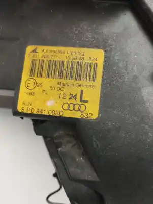 Second-hand car spare part left headlight for audi a3 (8p) 2.0 tdi ambiente oem iam references 8p0941003d  