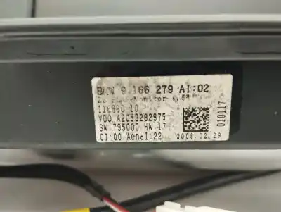 Recambio de automóvil de segunda mano de PANTALLA MULTIFUNCION para BMW SERIE 1 BERLINA (E81/E87)  referencias OEM IAM 9166279  