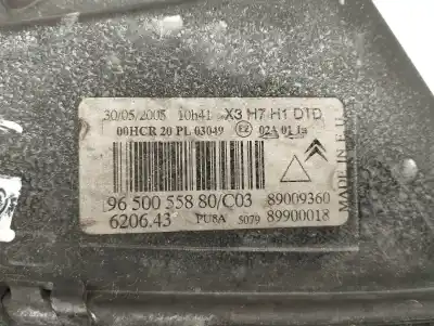 Автозапчастина б/у ПРАВА ФА для CITROEN C5 BERLINA  Посилання на OEM IAM 9650055880  