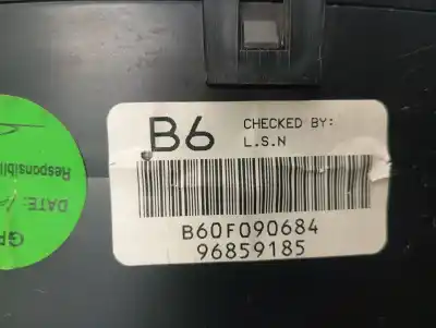Peça sobressalente para automóvel em segunda mão quadrante por chevrolet aveo 1.4 cat referências oem iam 96859185  
