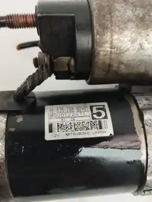Pezzo di ricambio per auto di seconda mano motorino di avviamento per citroen c3 1.4 hdi (68 cv) 1.4 hdi riferimenti oem iam 9663528880  