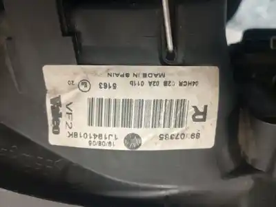 Peça sobressalente para automóvel em segunda mão FAROL / FAROLIM DIREITO por VOLKSWAGEN GOLF IV BERLINA (1J1)  Referências OEM IAM 1J1941018K  