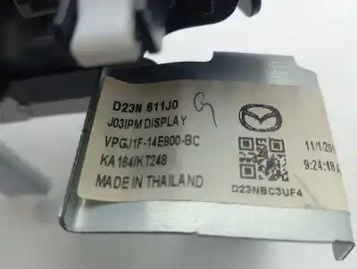Автозапчасти б/у многофункциональный дисплей за mazda 2 (dl, dj) 1.5 d (dj5fs) ссылки oem iam d23n611j0  