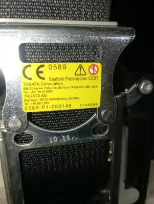 Автозапчасти б/у правый передний ремень безопасности за mazda 2 (dl, dj) 1.5 d (dj5fs) ссылки oem iam 0589p1000146  
