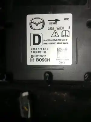 Автозапчасти б/у блок управления подушками безопасности за mazda 2 (dl, dj) 1.5 d (dj5fs) ссылки oem iam da6a57kk2c
