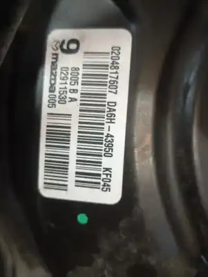 Автозапчасти б/у тормозной серво за mazda 2 (dl, dj) 1.5 d (dj5fs) ссылки oem iam da6h43950